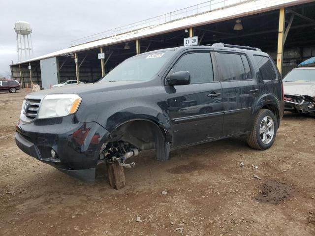 HONDA PILOT EXL 2013 with VIN 5FNYF3H52DB041224 - Photo from auction