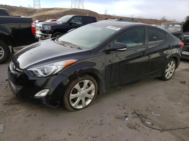 HYUNDAI ELANTRA GL 2012 with VIN 5NPDH4AE1CH117850 - Photo from auction