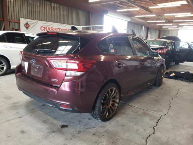 Photo 3 from auction – 2018 SUBARU IMPREZA SP with VIN 4S3GTAM6XJ3725888