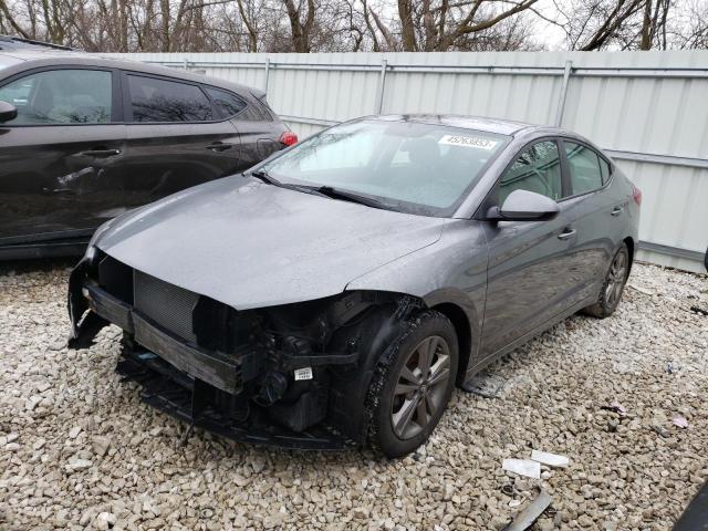 HYUNDAI ELANTRA SE 2018 with VIN 5NPD84LF8JH257672 - Photo from auction