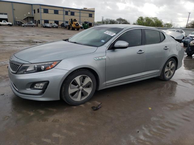 KIA OPTIMA HYB 2014 with VIN KNAGN4AD6E5075656 - Photo from auction
