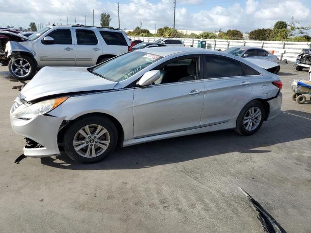 HYUNDAI SONATA GLS 2014 with VIN 5NPEB4AC7EH897117 - Photo from auction