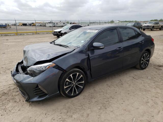 TOYOTA COROLLA L 2018 with VIN 5YFBURHE2JP766059 - Photo from auction