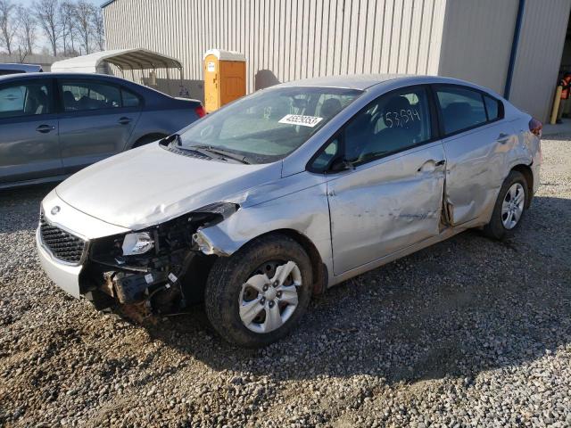 KIA FORTE LX 2017 with VIN 3KPFK4A73HE045458 - Photo from auction