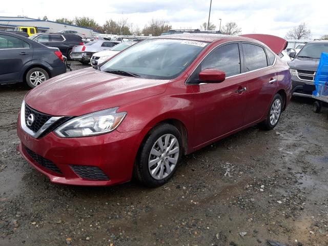 NISSAN SENTRA S 2017 with VIN 3N1AB7AP3HL663065 - Photo from auction