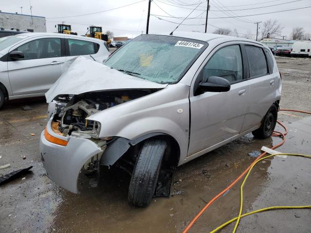 CHEVROLET AVEO BASE 2007 with VIN KL1TD66667B762609 - Photo from auction