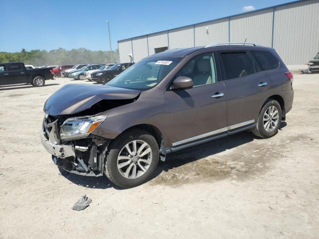 NISSAN PATHFINDER 2016 with VIN 5N1AR2MNXGC652429 - Photo from auction