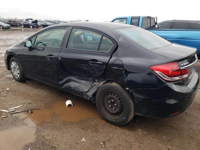 Photo 2 from auction – 2013 HONDA CIVIC LX with VIN 2HGFB2F55DH581243