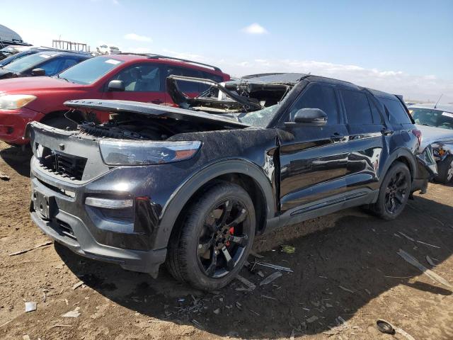 FORD EXPLORER S 2022 with VIN 1FM5K8GC8NGA41727 - Photo from auction
