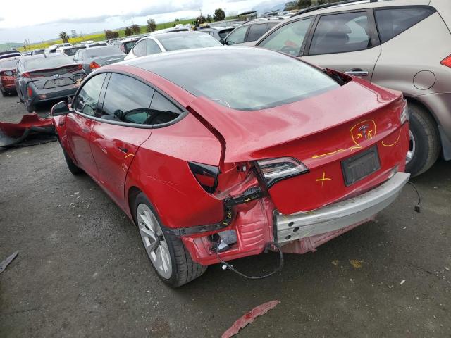 Photo 2 from auction – 2021 TESLA MODEL 3 with VIN 5YJ3E1EA0MF030581