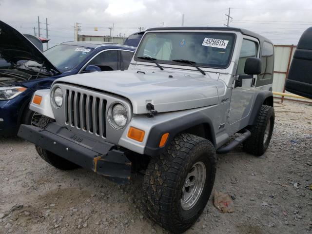 JEEP WRANGLER / 2003 with VIN 1J4FA49S33P374787 - Photo from auction