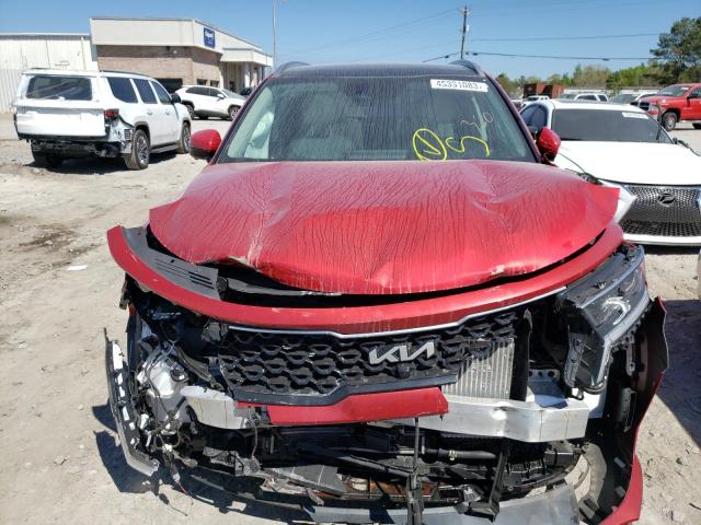 Photo 5 from auction – 2022 KIA SORENTO SX with VIN KNDRMDLH2N5113642