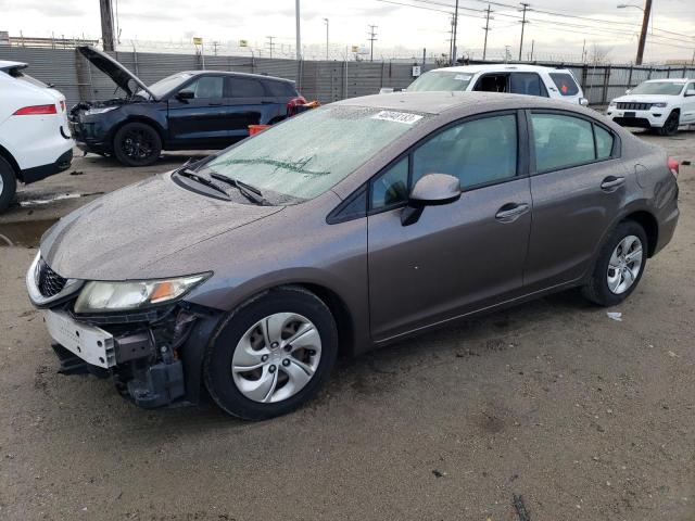 Photo 1 from auction – 2013 HONDA CIVIC LX with VIN 19XFB2F50DE293074