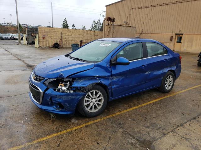 Photo 1 from auction – 2019 CHEVROLET SONIC LT with VIN 1G1JD5SB9K4111588