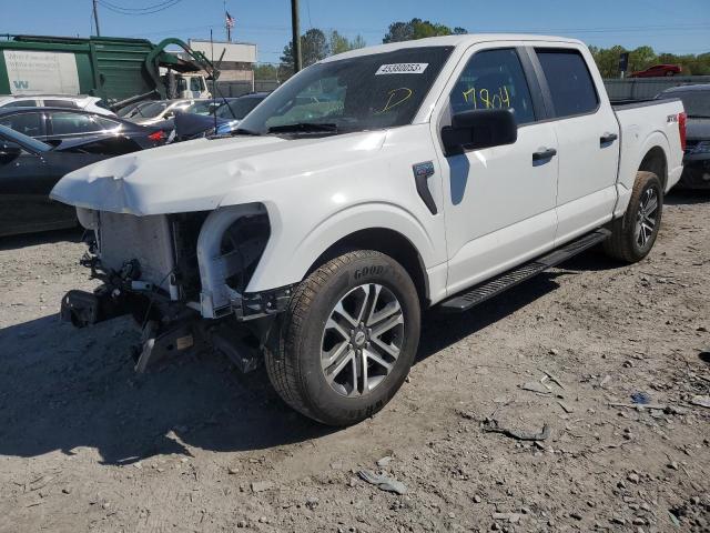 FORD F150 SUPER 2022 with VIN 1FTEW1C57NFA77521 - Photo from auction