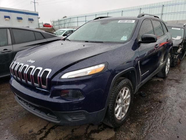 JEEP CHEROKEE S 2016 with VIN 1C4PJMAB9GW368557 - Photo from auction