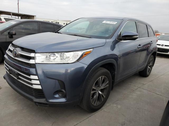 Photo 1 from auction – 2019 TOYOTA HIGHLANDER with VIN 5TDZARFH8KS050232