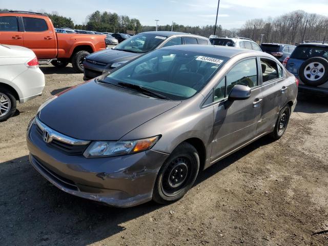 HONDA CIVIC LX 2012 with VIN 19XFB2F55CE356300 - Photo from auction