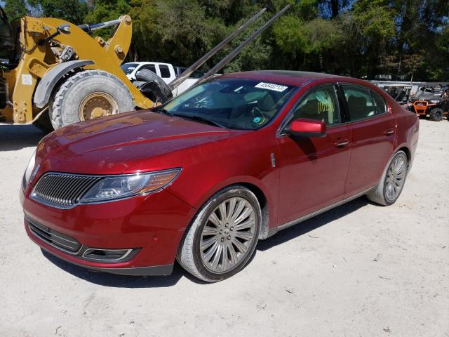LINCOLN MKS 2013 with VIN 1LNHL9DK7DG612893 - Photo from auction