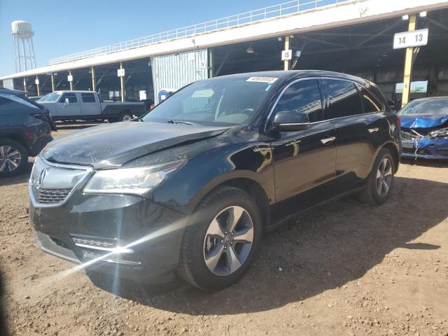 ACURA MDX 2016 with VIN 5FRYD4H27GB031924 - Photo from auction