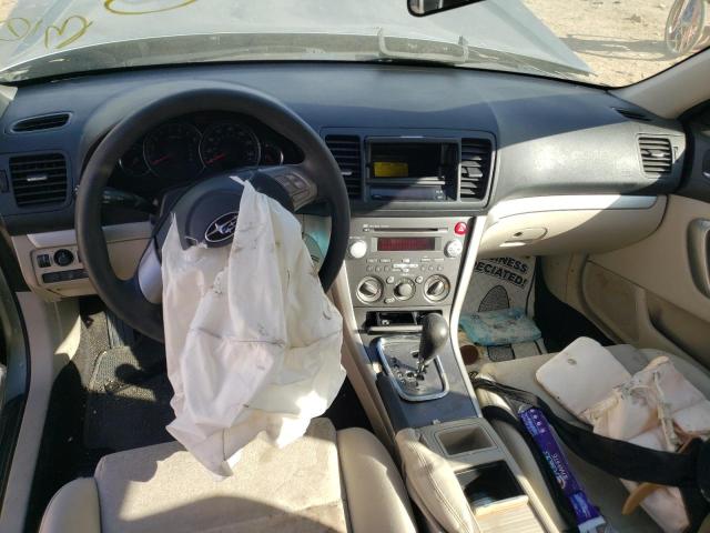 Photo 8 from auction – 2009 SUBARU LEGACY 2.5 with VIN 4S3BL616597228568