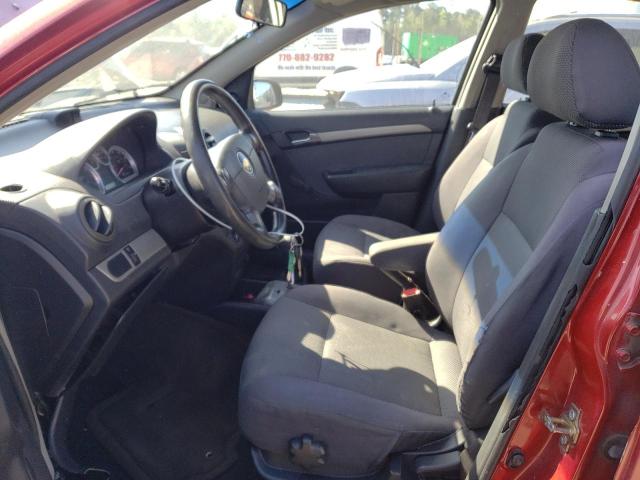 Photo 7 from auction – 2007 CHEVROLET AVEO with VIN KL1TD56677B109412
