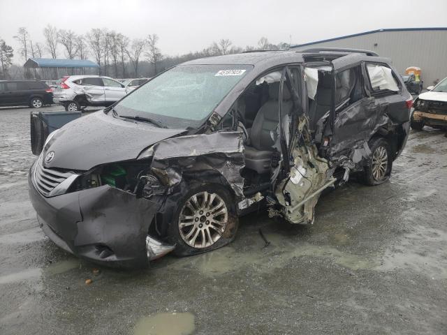TOYOTA SIENNA XLE 2015 with VIN 5TDYK3DC6FS618559 - Photo from auction