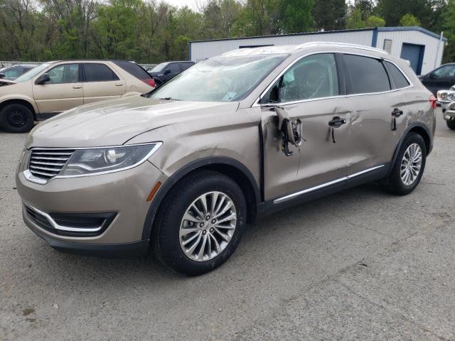 LINCOLN MKX SELECT 2018 with VIN 2LMPJ6KR5JBL47429 - Photo from auction