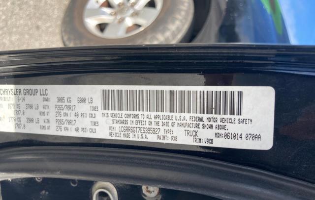 Photo 10 from auction – 2014 RAM 1500 SLT with VIN 1C6RR6GT7ES395927