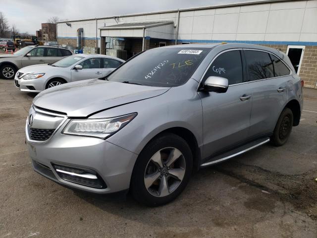 ACURA MDX 2016 with VIN 5FRYD4H27GB017196 - Photo from auction