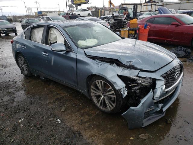 Photo 4 from auction – 2018 INFINITI Q50 LUXE with VIN JN1EV7APXJM355136