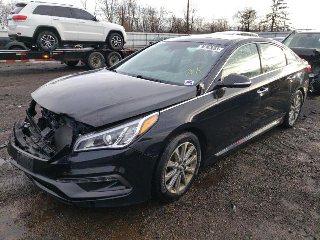 Photo 1 from auction – 2016 HYUNDAI SONATA SPO with VIN 5NPE34AF7GH367501