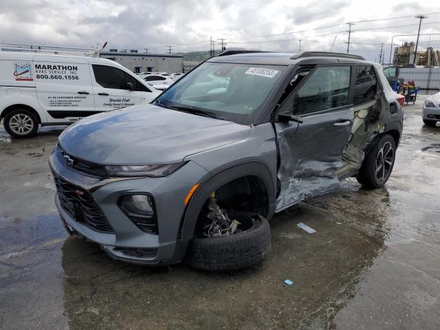 CHEVROLET TRAILBLAZE 2021 with VIN KL79MTSL0MB147642 - Photo from auction