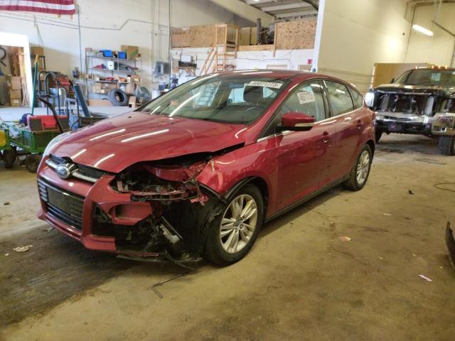 FORD FOCUS SEL 2012 with VIN 1FAHP3M20CL308287 - Photo from auction