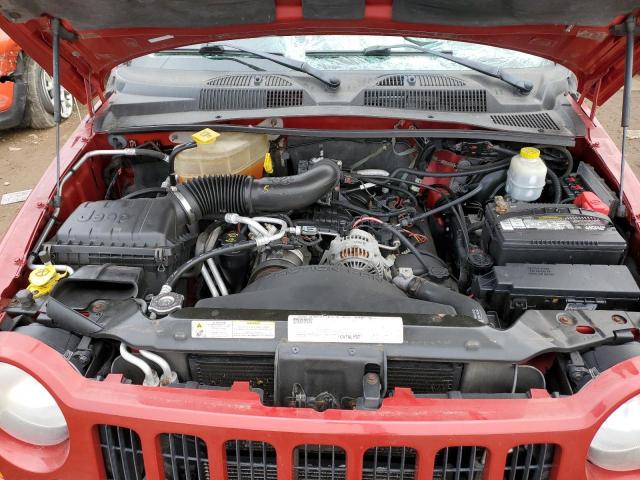 Photo 12 from auction – 2007 JEEP LIBERTY SP with VIN 1J4GL48K57W557703