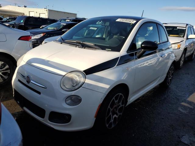 FIAT 500 2012 with VIN 3C3CFFBR5CT500273 - Photo from auction
