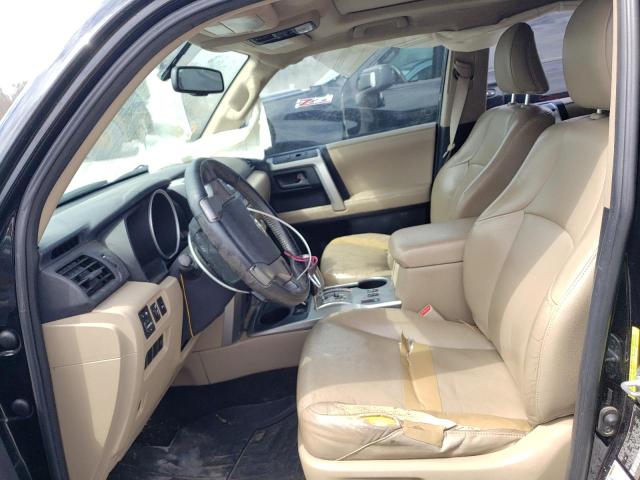 Photo 7 from auction – 2010 TOYOTA 4RUNNER SR with VIN JTEZU5JR7A5007582