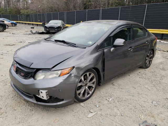 HONDA CIVIC SI 2012 with VIN 2HGFB6E5XCH702484 - Photo from auction