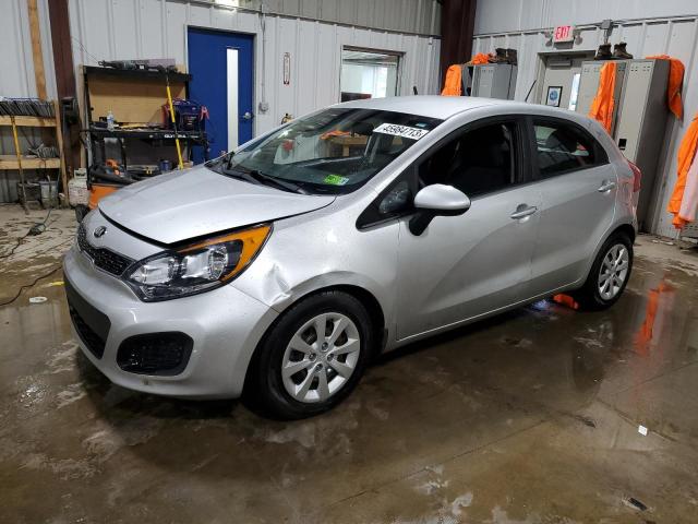 KIA RIO EX 2015 with VIN KNADN5A35F6447967 - Photo from auction