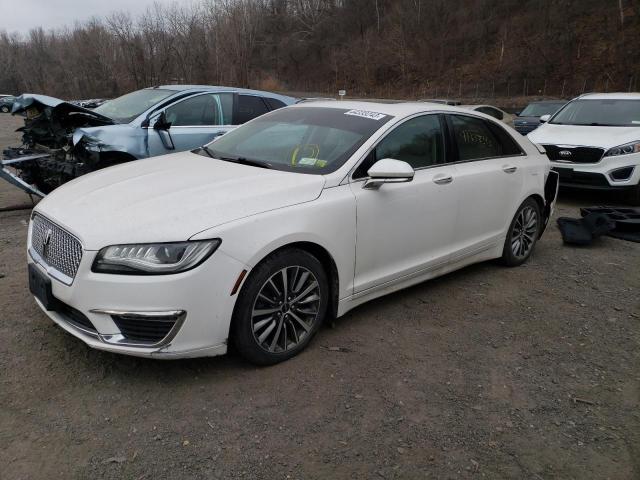 LINCOLN MKZ HYBRID 2017 with VIN 3LN6L5LU5HR606480 - Photo from auction