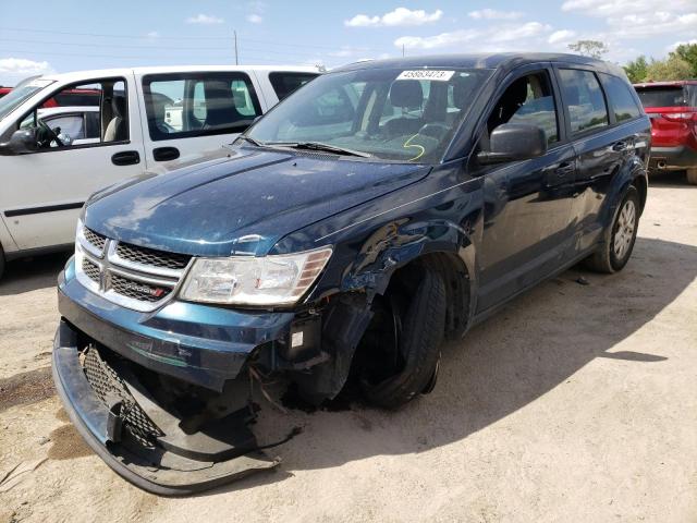 DODGE JOURNEY SE 2015 with VIN 3C4PDCABXFT675130 - Photo from auction