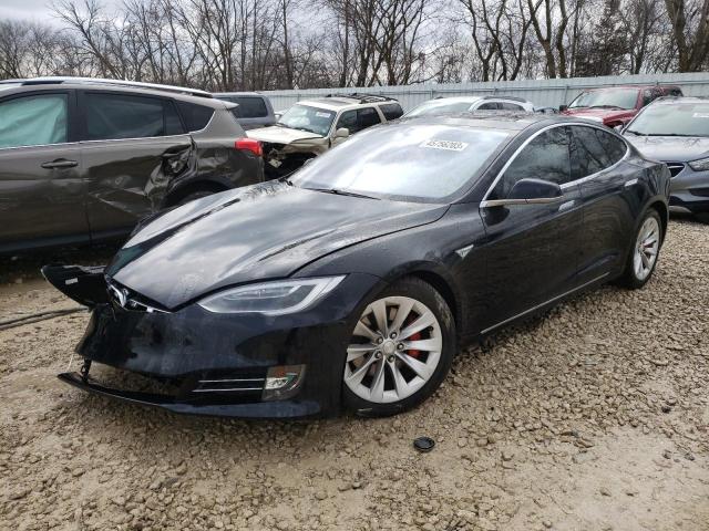 TESLA MODEL S 2016 with VIN 5YJSA1E43GF142717 - Photo from auction