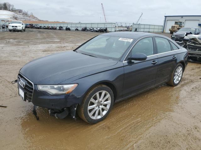 AUDI A6 PREMIUM 2014 with VIN WAUGFAFC5EN056494 - Photo from auction