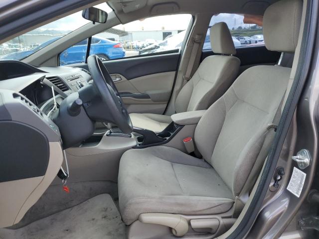 Photo 7 from auction – 2012 HONDA CIVIC LX with VIN 19XFB2F52CE353595