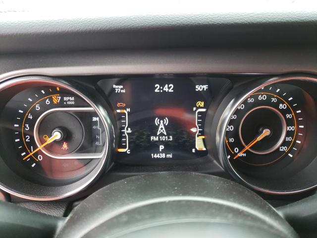 Photo 9 from auction – 2022 JEEP GLADIATOR with VIN 1C6HJTAG0NL140947