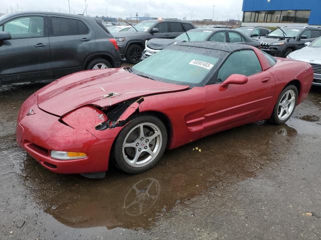 CHEVROLET CORVETTE 2004 with VIN 1G1YY22GX45107477 - Photo from auction
