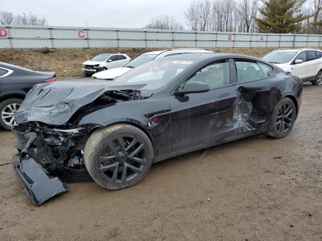TESLA MODEL S 2022 with VIN 5YJSA1E68NF487045 - Photo from auction