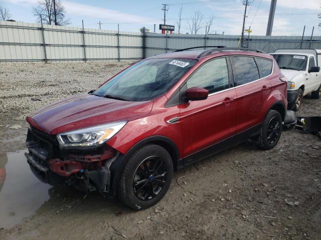 FORD ESCAPE SEL 2018 with VIN 1FMCU9HD9JUC70234 - Photo from auction