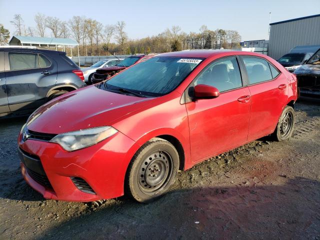 Photo 1 from auction – 2016 TOYOTA COROLLA L with VIN 5YFBURHE4GP431412
