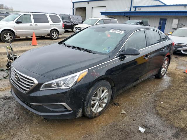 HYUNDAI SONATA SE 2017 with VIN 5NPE24AF7HH499338 - Photo from auction